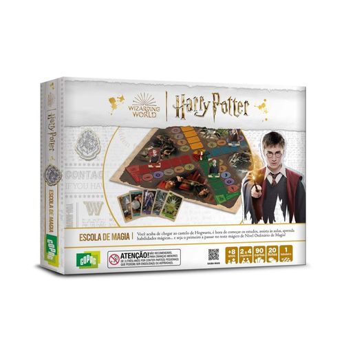 Jogo de Tabuleiro - Harry Potter - Escola de Magia - Copag