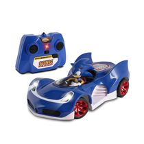 Carro com Controle Remoto - Sonic - Azul - Fun