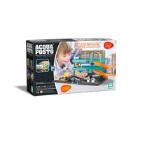 Conjunto de Pista e Mini Veículos - Acqua Posto - Nig Brinquedos
