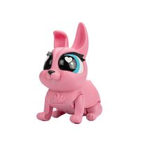 Figura E Acessório - Jiggly Pets - Pixie - Coelho - Com Som - Rosa - Fun