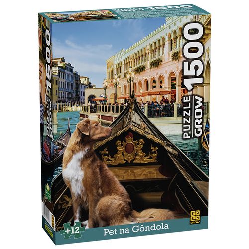 Quebra Cabeça - 1500 peças - Pet na Gôndola - GROW
