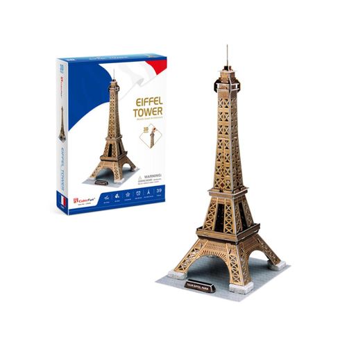 Quebra-Cabeça 3D - Torre Eiffel - New Toys