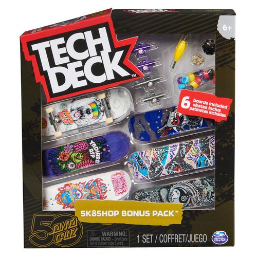 Tech Deck - Skate De Dedo E Rampa Park - Sunny - Speedway Hop - Coral