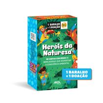 Baralho Infantil - Heróis da Natureza - PB Kids - Mol