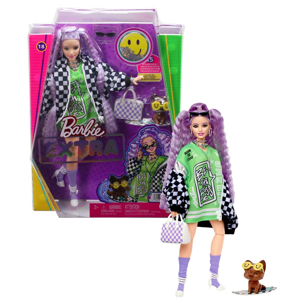 Barbie Fashionista, Boneca Básica Glitz, Modelos Sortidas 