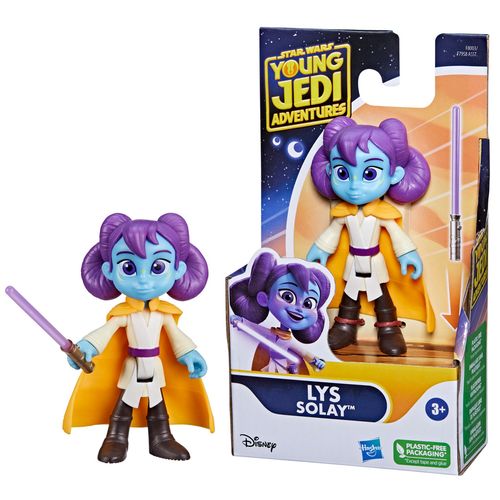 Figura - Disney - Star Wars - Aventuras dos Jovens Jedi - Lys Solay - Hasbro