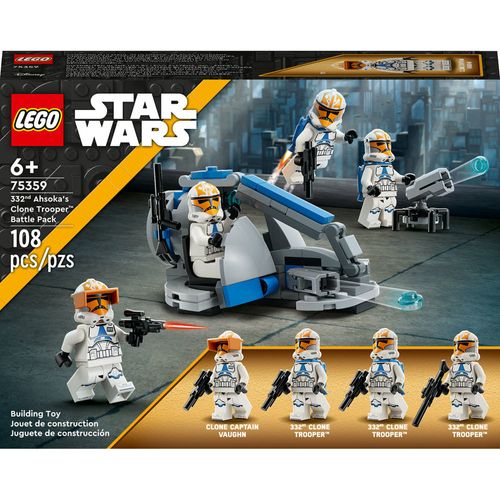 LEGO - Star Wars - Pack de Batalha Soldado Clone de Ahsoka da 332ª - 75359