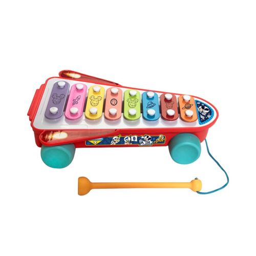 Brinquedo de Primeira Infância - Foguetinho Xilofone - Disney - Vermelho - Yes Toys