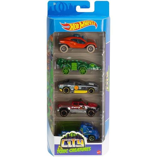 Carrinhos Hot Wheels Original Mattel Cartela Com 5 Unidades De Mini Carros  Sortidos