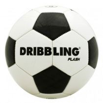Bola de Futebol - Nº 5 - Dribbling Flash - Branco e Preto - Sportcom