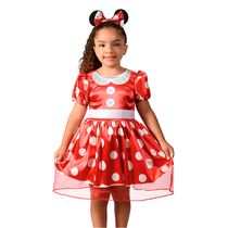 Fantasia Infantil - Minnie - Classica - Tam M - Novabrink