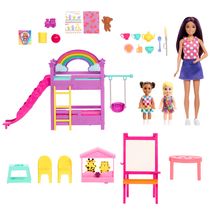 Conjunto De Brinquedo Skipper Día De Atendimento - Barbie - Mattel