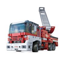 Lab Mecanica - Carro De Bombeiros - Vermelho - Fun