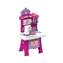 Brincadeira De Casinha - Disney Princesas - Cozinha Petit Chef - Rosa - Mattel