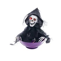 Acessório Decorativo - Petisqueira Caveira Sombria - Halloween - Cromus