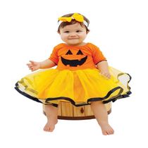 Fantasia Infantil de Halloween - Abóbora Baby - Tam P - Brink Model