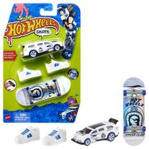 Kit Skate de Dedo e Carrinho - Hot Wheels - Skateboard - Sortido - Mattel