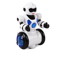 Robô Dançarino Toca Música Luzes Dancing Robot Spacebot Brinquedo Infantil Polibrinq