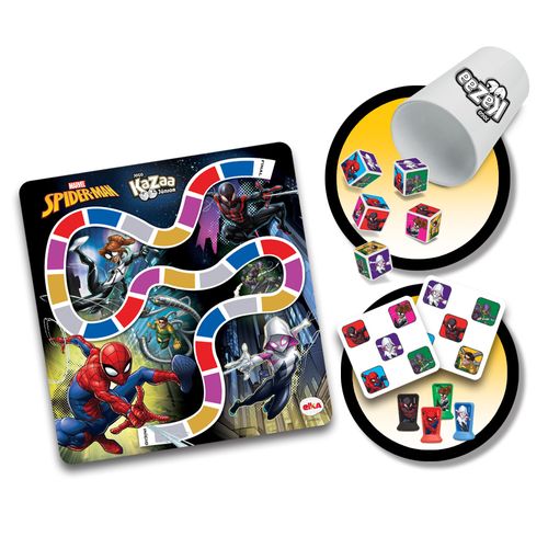 Jogo de Ação - Kazaa Junior - Marvel - Spider-Man - De 2 a 4 Jogadores - Elka