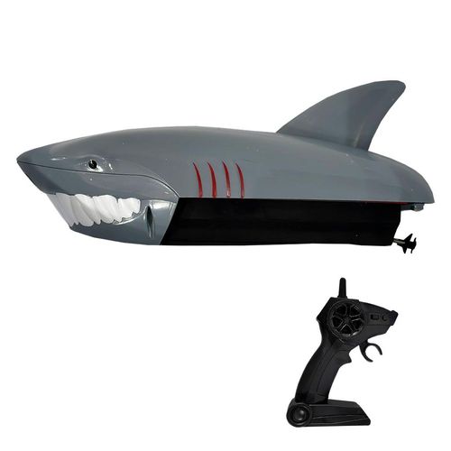 Figura com Controle Remoto - Tubarão e Lancha - Toyng