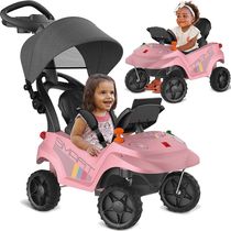 Carrinho de Passeio Smart Baby Comfort 360 - Rosa - Bandeirante