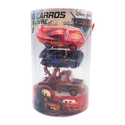 Conjunto de Carrinhos - Disney Pixar - Carros - Toyng