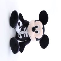 Pelúcia Do Mickey - Disney - Esqueleto - Preto - Cromus