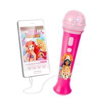 Instrumento Musical - Microfone - Princesas - com MP3 - Disney - Toyng