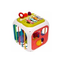 Brinquedo Educativo - Cubo de Atividades - 7 Em 1 - Buba