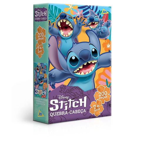 Quebra Cabeça - Disney - 200 Peças - Stitch - Toyster