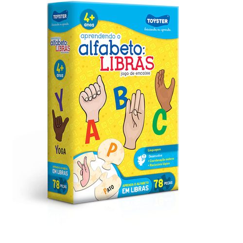 Jogo Educativo - Aprendendo o Alfabeto em Libras - Toyster