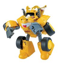 Carrinho Robô - Raptor - Megaformers Metal - Multikids - Amarelo