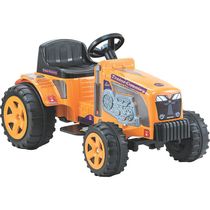 Mini Trator Elétrico Infantil Fazendeiro Country Amarelo 6V