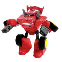 Carrinho Robô - Dragon - Megaformers Metal - Multikids - Vermelho