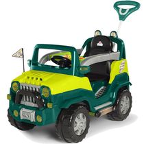 Carrinho De Passeio Infantil Calesita Diipi Com Pedal Verde 1027 Calesita