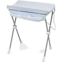 Banheira de Bebe com Trocador Galzerano Classic Plastica Blue