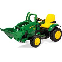 Mini Escavadeira Elétrica John Deere Peg Perego Ground Loader 12Volts