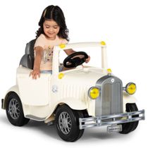 Carrinho de Passeio e Pedal Bebe Calesita Calhambek A Branco