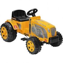 Trator Infantil Biemme Fazendeiro a Pedal Amarelo - 318