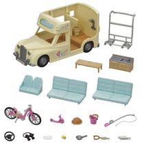 Sylvanian Families - Camping Van Da Família Jardim Da Infância - Epoch