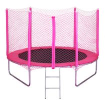 Cama Elástica 2,44 -Rosa Pink - Fechamento com ziper - Suporta até 235 Kg