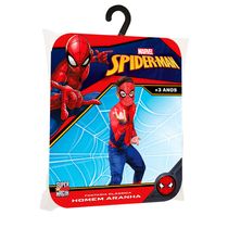 Fantasia Infantil - Marvel - Spider-Man - Tamanho M - Novabrink