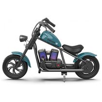 Moto Elétrica Infantil a Bateria 24V 160W com 3 Velocidades, Atinge até 16 KM, H, HYPER GOGO, Azul