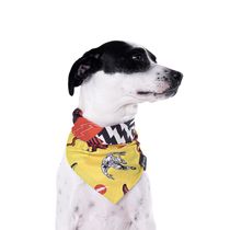 Bandana Para Cães - O Flash - Tam P - Amarelo - Freefaro