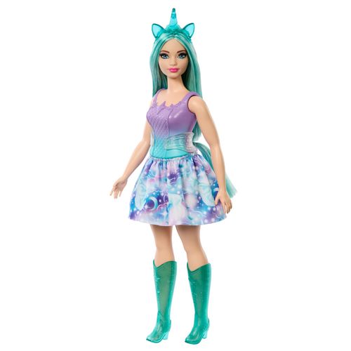 Boneca - Barbie Unicórnio - Saia Roxa - Mattel