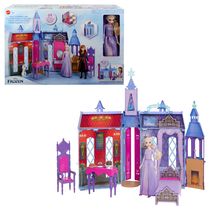 Castelo Arendelle E Boneca Elsa - Disney - Frozen 2  - Lilás -  Mattel