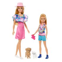 Conjunto de Bonecas e Mini Figuras - Barbie - Aventura de Irmãs - Mattel