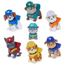 Conjunto de Mini Figuras - Patrulha Canina - Rubble e Crew - Construções - Sunny