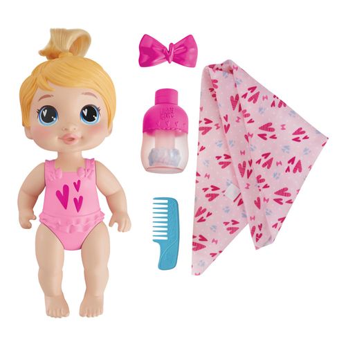 Boneca Bebê com Acessórios - Baby Alive - Bebê Shampoo - Harper Hugs Loira - Hasbro