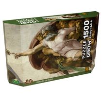 Quebra-Cabeça - 1500 Peças - Criação de Adão - Grow